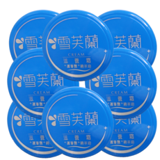 雪芙蘭 滋養霜 蘆薈露 綿羊油 保濕滋潤 清爽不黏膩 全家適用, 120g, 8個