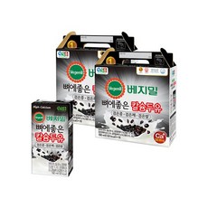 베지밀 뼈에좋은 칼슘두유 검은콩깨쌀 190mlx32팩, 190ml