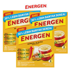 [PERA PLUS] ENERGEN POWDER VANILA 필리핀 에너젠 파우더 바닐라 초코 우유 파우더, 3개, 5개입, 34g