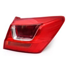 테일 램프 후미등 데루등 왼쪽 오른쪽 사이드 쉐보레 크루즈 2015-2016 리어 라이트 브레이크 포함, Outside-right, 3000k, 1개