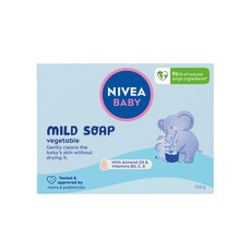 니베아 베이비 소프트 크림 솝 비누 100g, 100ml