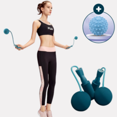 오너백 다이어트 무선 줄없는 줄넘기, 네이비, 1개