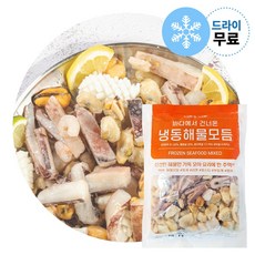 제이케이푸드 아토 냉동 해물모듬 600g 손질 해산물믹스 짬뽕 찌개재료 간편 해물모둠, 1개