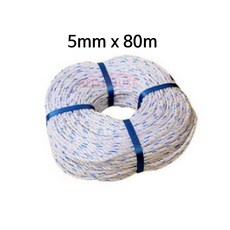 신한로프 PP ROPE 피피로프 5mm 80m 낱개 판매, 1개
