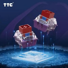 TTC 선형 마그네틱 축 기계식 키보드 스위치 35g Atk68 Wooting Na87 Hm66 PC용, 03 10PCS