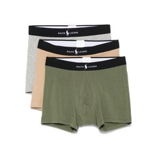 폴로랄프로렌 로고 웨이스트밴드 복서 브리프 3팩 세트