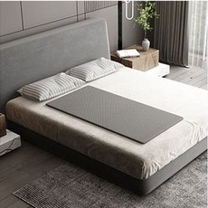 하드 토퍼 매트리스 허리 지지 고경도 침대 보강 딱딱한, 70x120cm 그레이 중경도