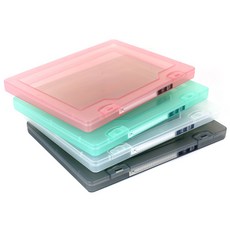 모닝글로리 NEW 화일링케이스 슬림 / 파일케이스 화일케이스 화일가방 플라스틱파일케이스 핸디화일케이스 서류파일케이스, 1개, 스모키