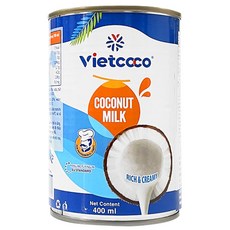 월드푸드 베트남 비엣코코 코코넛밀크 NUOC COT DUA, 400ml, 1개