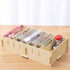 수납함 다용도 지폐 정리함 칸막이 박스, 확장형 메이플
