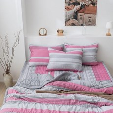 포인트 간절기이불베개세트 SS 핑크 (Araium)