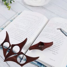 독서 보조 책꽂이 스탠드 원목 페이지 고정 클립 홀더 선반, 상세페이지 참조