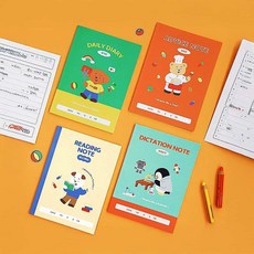 초등노트 저학년 기능성 3P세트 가정 선물 신학기 필기 부모님 일기장