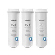 PURETRON 普立創 DF-600專用濾心組 (3支), 1套, DF-600