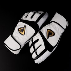 AGON 아곤 엘리트 야구 배팅장갑 고급형 프리미엄 양피 블랙, 5개