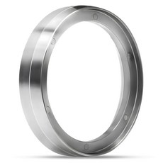 58mm 마그네틱 도징 깔때기 스테인리스 스틸 링 에스프레소 커피 머신 액세서리 포터필터와 호환되는 가정용 바용, silvery