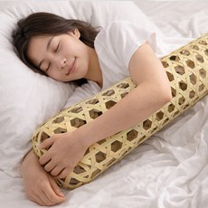 죽부인 대나무 여름베개 바디필로우 시원한 쿨베개 커버세트 90cm 120cm, 죽부인 단품-대