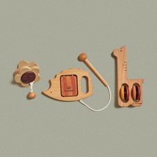 숲소리 신나는악기세트, 단일색상/23 x 16.5 x 6cm, 1개