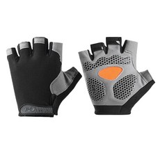 티나 젤패드 메쉬 반장갑 스포츠 라이딩 자전거 웨이트 트레킹 낚시 헬스 장갑, 1개, 티나 스포츠 반장갑 블랙