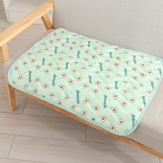 베러바이즈 강아지 고양이 여름 매트 패드, 그린, 1개