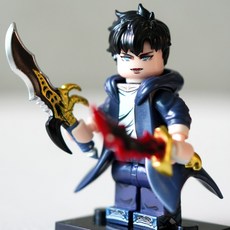 핸드브릭 팩토리 커스텀 미니브릭 피규어 나혼자만레벨업 나혼렙 호환 블록호환, 22. 분노의 성진우