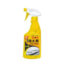 JC-MOTO 撥雨劑 隱形雨刷 汽車美容 500ml, 1個, 黑珍珠 玻璃撥水劑 (黃色瓶)