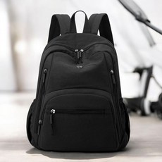 80factory 라이트 기저귀 가방 백팩, 블랙