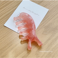 하루꿈 문어 괄사 마사지기 두피 얼굴 바디 전신 8종세트 마사지기, 핑크-02, 1개 핑크-02, 1개