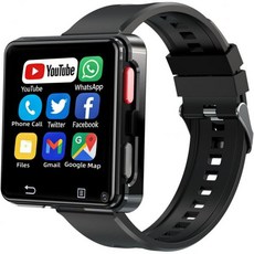 4G LTE 스마트워치 폰 4GB+64GB 4GB+128GB 안드로이드 11 GPS 와이파이 8MP 듀얼 카메라 심 슬롯 1200mAh 음악 플레이어 전화 통화 2.64인치 H, 4+128GB