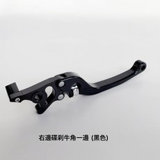 電動車油剎上泵踏板摩托車碟剎泵前後液壓剎車泵小龜王改裝配件, 碟剎牛角右邊一隻(黑色):如圖, 1個