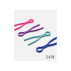 퀼트스타 Bestbrain) 컬러풀 클립 보빈 홀더 24개입(실속형)_YA-6100, 1세트, 혼합