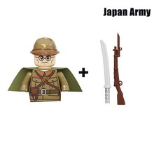 WW2 군대 빌딩 블록 피규어 군인 크리스마스 미니 호환 영국 액션 소년을위한 선물 소련, 1 Pcs 47