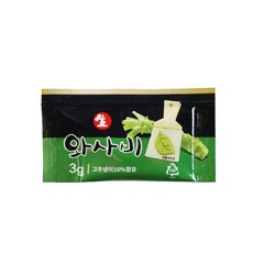 코우 상온 미니 와사비 600g(3gX200개) 배달 업소용 고추냉이
