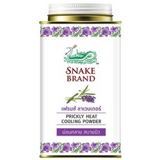 蛇牌爽身粉-紫色薰衣草，泰國進口，舒緩身心，保持肌膚乾爽舒適, 140g, 2