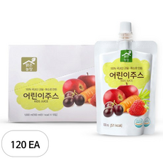 맑은농장 베리베리주스, 100ml, 120개