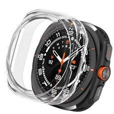 갤럭시워치 울트라2 1 호환 실리콘 케이스 47mm 커버, 1개, 투명