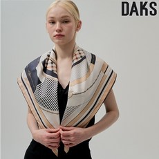 [백화점 정품] 닥스 정사각 실크 스카프 SKN008