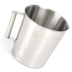 고급 스텐 계량컵 손잡이계량컵 쌀계량컵 계량도구, 스텐계량컵 고급형 CS 250cc