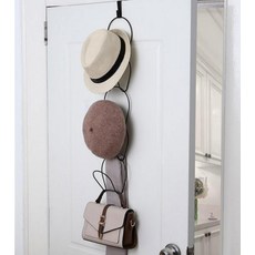 모자보관용 거치대 행거 1개, 블랙