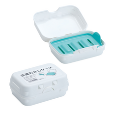 일본 야마다 세탁비누 케이스 우타마로 세탁비누 사용가능, 화이트, 1개