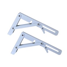 리폼플러스 접이식 벽고정 받침대 화이트 선반 브라켓