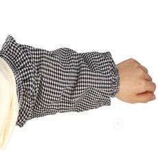 예의 shopping 체크무늬 팔토시 1쌍 어린이팔토시