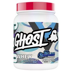 GHOST 웨이 클리어 프로틴 아이솔레이트 블루 라즈베리, 640g, 1개
