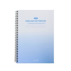 모닝글로리 4500 하드커버 영어 SP노트 16절 좌철, 블루, 1개