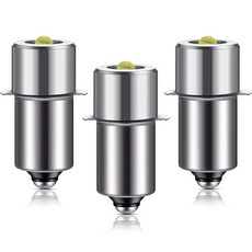 3피스 LED 전구 3W DC 4-12V 손전등 교체 토치 변환 키트 142865