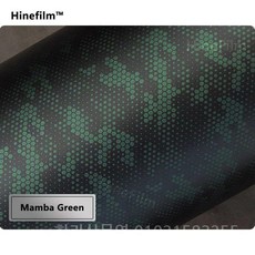 캐논용 Hinefilm 스킨 캐논 EOS R1 카메라 스킨 커버 스티커 캐논 R1 카메라 스킨 보호 랩 커버 필름, 19) Mamba Green, 1개
