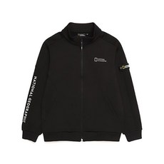 [국내매장판] 내셔널지오그래픽키즈 N214KFT211 기모 트레이닝 풀집업 CARBONBLACK 181066