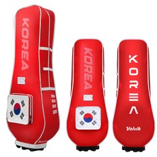볼빅 항공커버 국가대표 코리아 에디션 골프 트래블커버 항공백, 레드