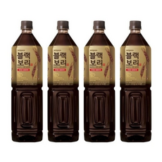 하이트 진로 블랙 보리 12펫/보리차 음료 액상 차 탕비실 가정용 펫트 음료수 갈증 해소 곡물 냉장, 1