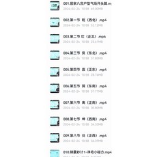 易&學 居家八宮戶型氣場 27集視頻